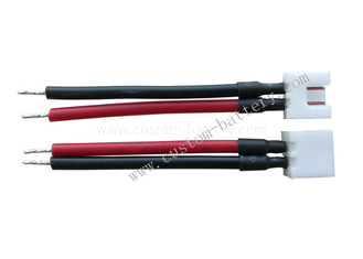 China JST XH 2.54mm 2P Female Connector Right Angel Wafer Terminal Cable Extension Wiring Harness supplier