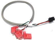 6.35/250 Female Flag Terminal To Molex 43025 4P 3.0mm Pitch Cable Harness